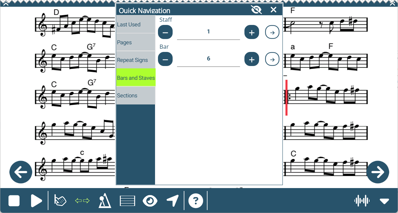 Import Song Screen Screenshot