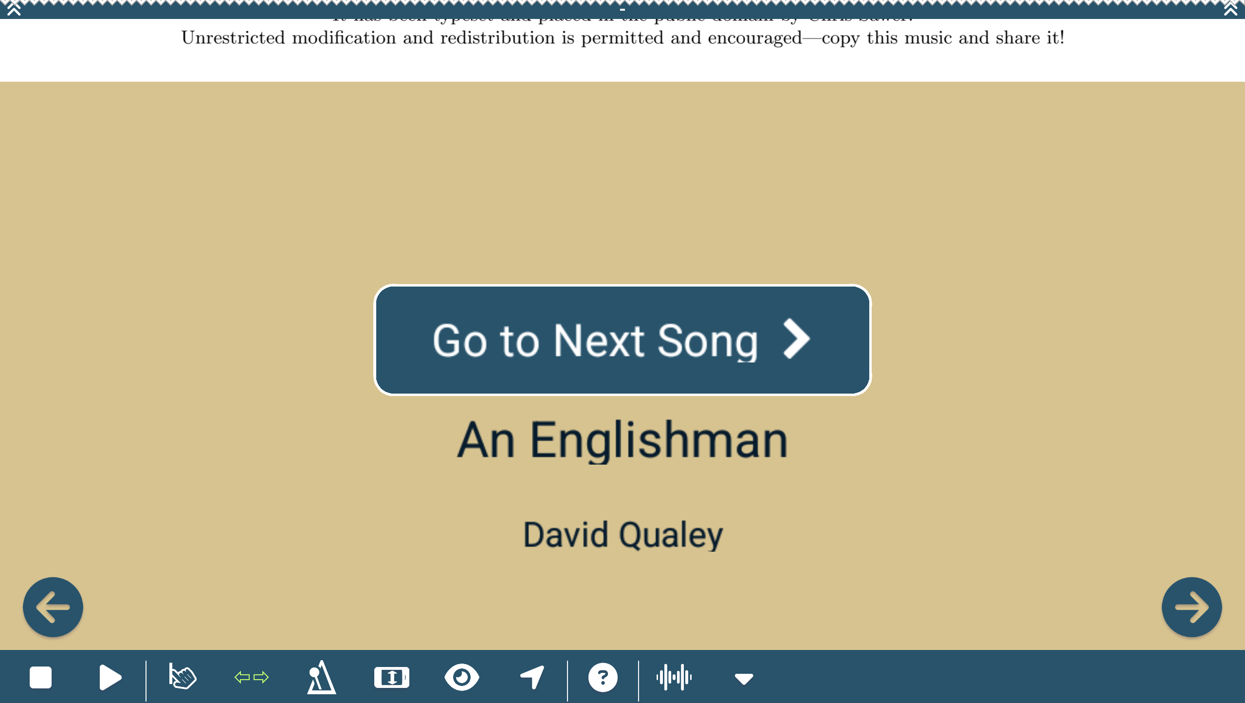 Import Song Screen Screenshot