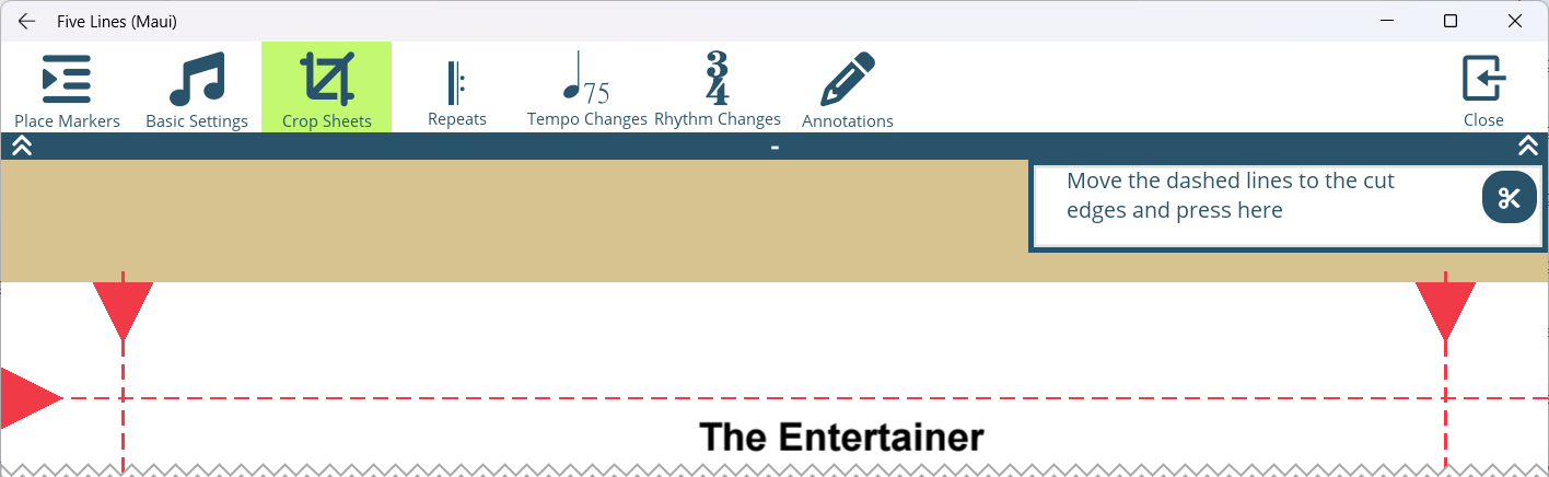 Import Song Screen Screenshot