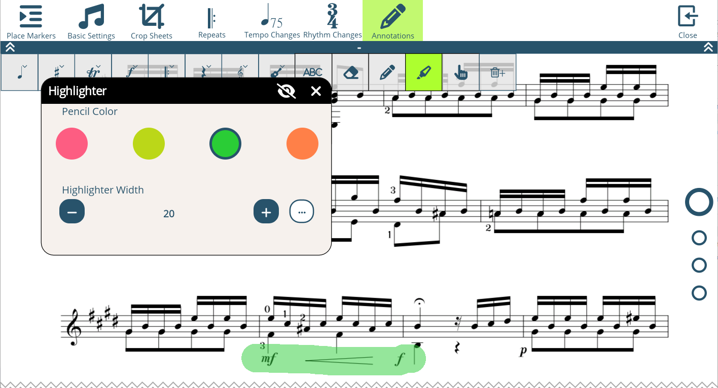 Highlighter Screenshot