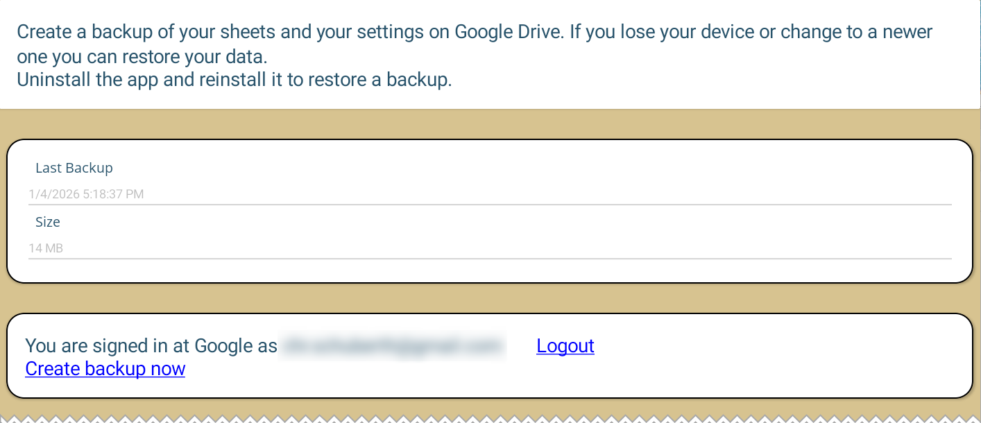 Successful Backup Screenshot